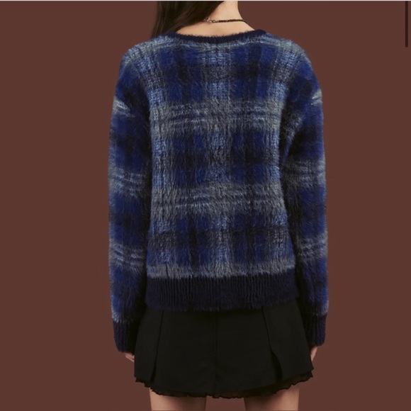 UNIF Fuzzy oversized boxy fit cardigan, Size S - Picture 2 of 9